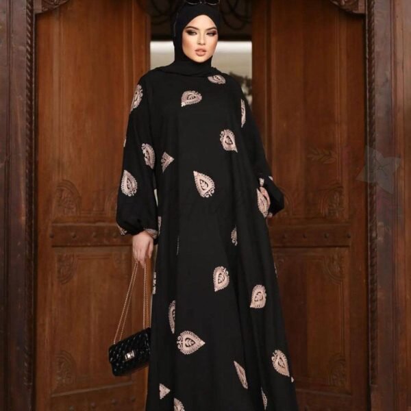 2025/04/1000310776.jpg Aliza Orignal Printed Abaya - 4