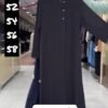 Madiha Front Open Zipper Abaya