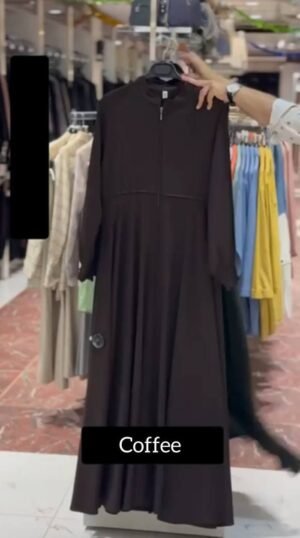 Barira Front Open Fully Zipper Abaya  ( NEW LAUNCH )