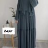 Tuba frill abaya