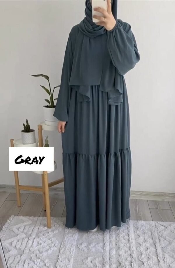 Tuba frill abaya