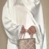 Saffia Imported Double Shrug Lace Abaya