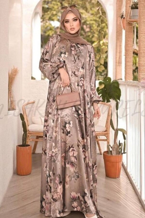 Aliza Orignal Printed Abaya -10