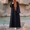 Turkish Front Open Abaya