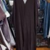 Imported Simmer Double Shrug Kaftan Abaya ( New Launch )- DARK PURPLE