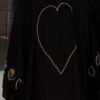 Hazal Double Shrug Heart Sleeve Abaya