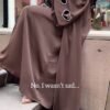 Hazal Double Shrug Heart Sleeve Abaya