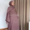 Nurul Kaftan Abaya PINK ( NEW LAUNCH )