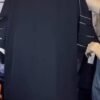Alisha Handwork Beautiful Sleeve Kaftan Abaya - BLACK