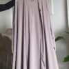 Anam Double Shrug Abaya- LAVENDER
