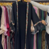 Heera Organza Sleeve Abaya