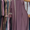 Heera Organza Sleeve Abaya