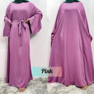 10-IN Daily Wear Abaya | PINK