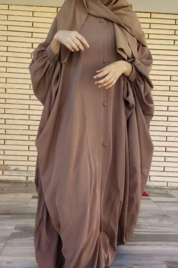 870 Fitting Sleeve Abaya | CORIANDER