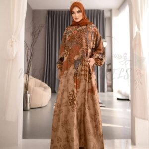 Aliza Orignal Printed Abaya - 11