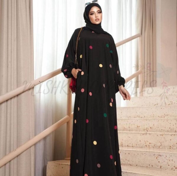 Aliza Orignal Printed Abaya - 16