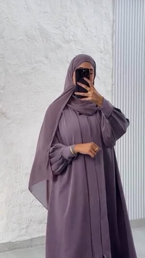 NOOR AL NIDA CUFF SLEEVE ABAYA