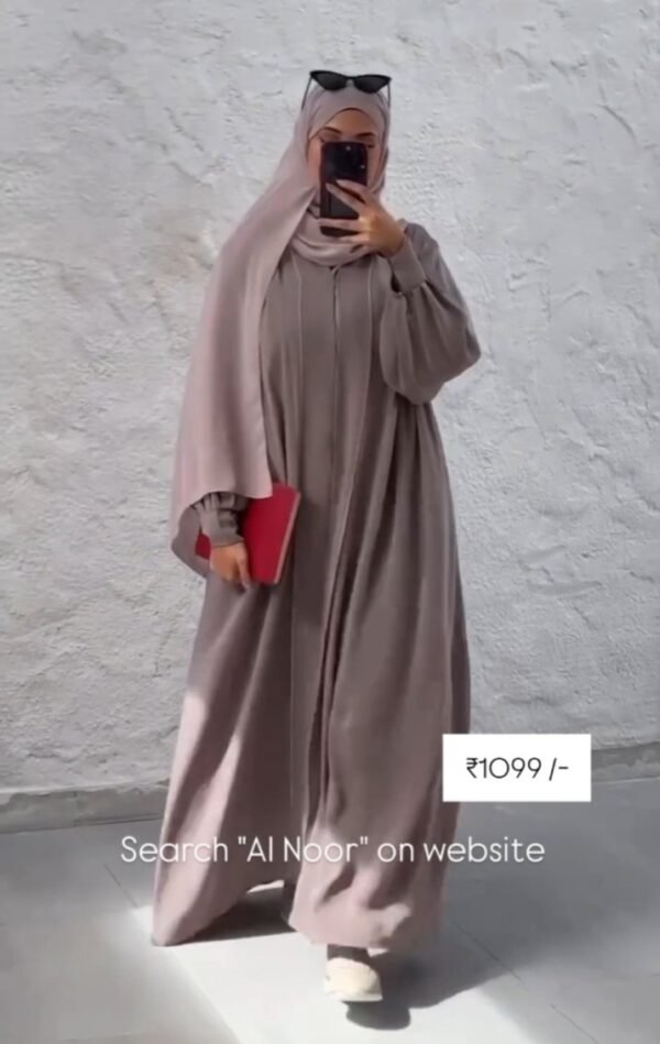 NOOR AL NIDA CUFF SLEEVE ABAYA