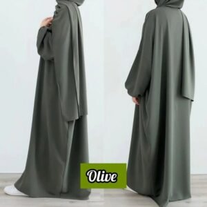 Mehreen Kaftan Abaya -Olive