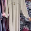 Rushi Daily Wear Pocket Abaya | NUDE
