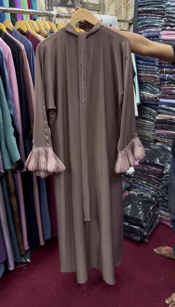 Al-Fatimah Front Open Abaya | GHESNUT LITE